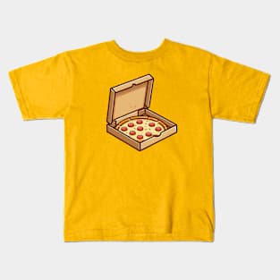 box full of pizza Kids T-Shirt